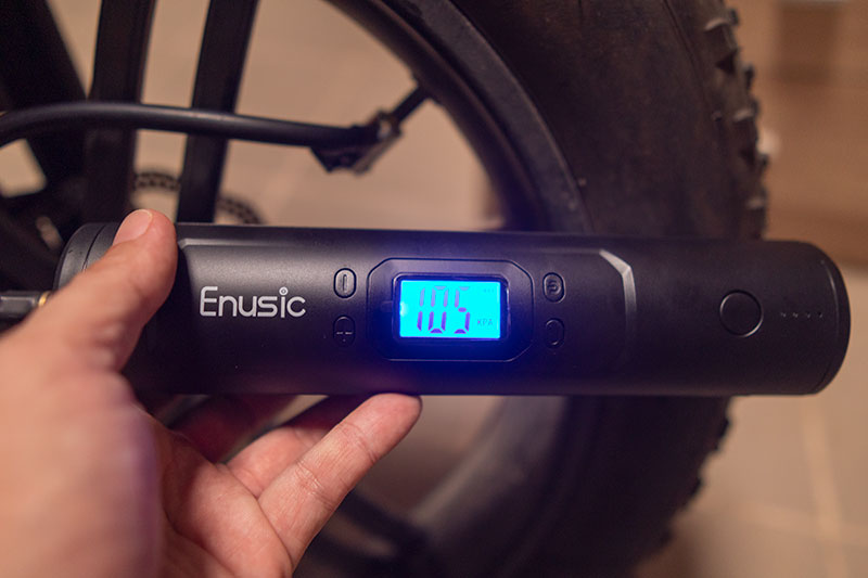 Enusic mini electric pump - almost mandatory for car 1